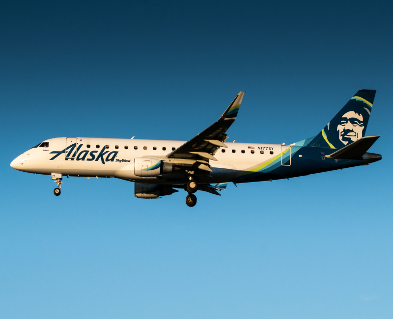 Photo of N177SY - Alaska Airlines Embraer E175 at PDX on AeroXplorer Aviation Database