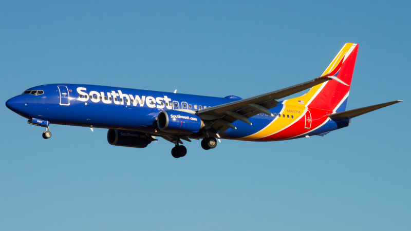 Photo of N8607M - Southwest Airlines Boeing 737-800 at BWI on AeroXplorer Aviation Database