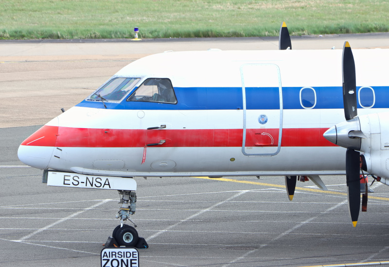 Photo of ES-NSA - NyxAir Saab 340F at BHX on AeroXplorer Aviation Database