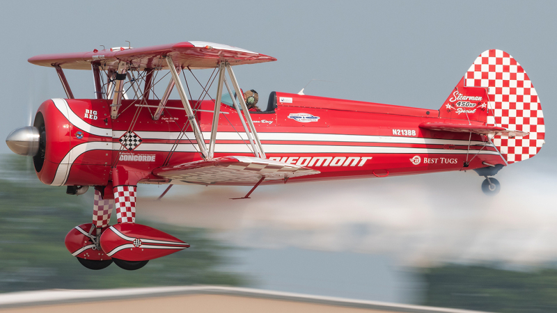 Photo of N213BB - PRIVATE Boeing PT-17 Stearman at OSH on AeroXplorer Aviation Database