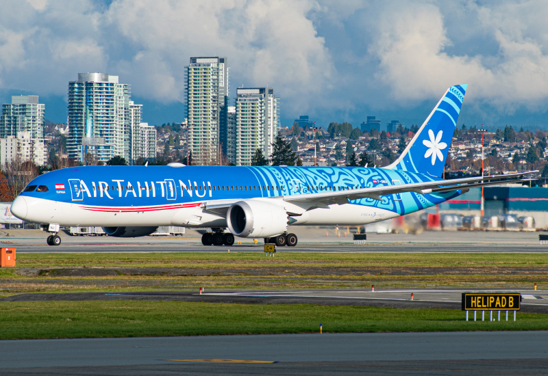 Photo of F-ONUI - Air Tahiti Nui Boeing 787-9 at YVR on AeroXplorer Aviation Database