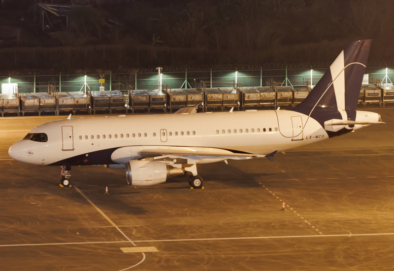 Photo of LX-MCO - PRIVATE Airbus A319 at MFM on AeroXplorer Aviation Database