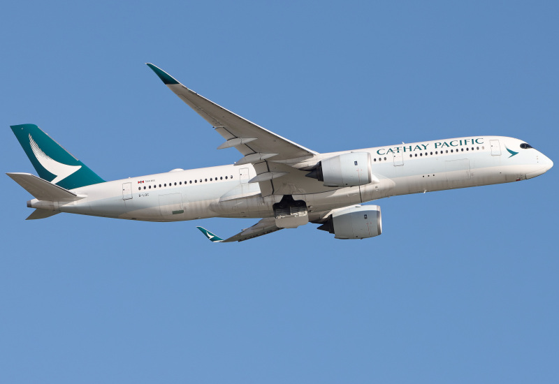 Photo of B-LQC - Cathay Pacific Airbus A350-900 at HKG on AeroXplorer Aviation Database
