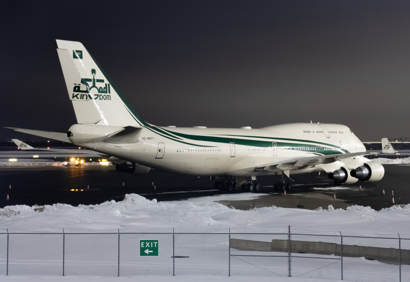 Photo of HZ-WBT7 - Kingdom Holding Company Boeing 747-400 at JFK on AeroXplorer Aviation Database