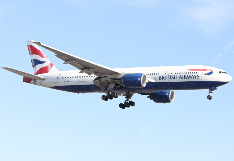 Photo of G-YMMJ - British Airways Boeing 777-200ER at LHR on AeroXplorer Aviation Database