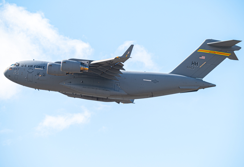 Photo of 05-5153 - USAF - United States Air Force Boeing C-17A Globemaster III at HNL on AeroXplorer Aviation Database