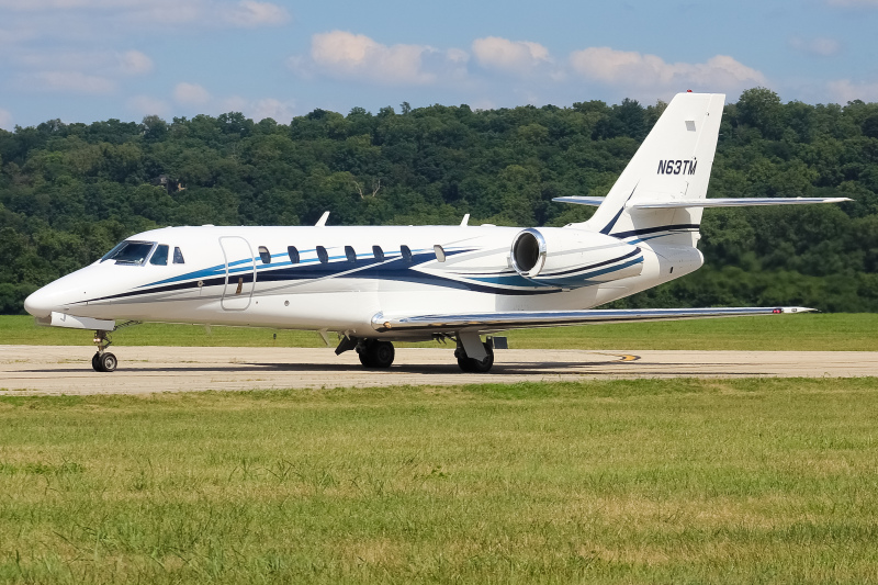 Photo of N63TM - PRIVATE  Cessna Citation Latitude at LUK on AeroXplorer Aviation Database