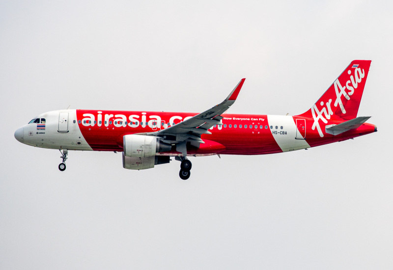 Photo of HS-CBA - Thai AirAsia Airbus A320 at SGN on AeroXplorer Aviation Database