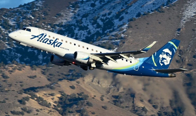 Photo of N636QX - Alaska Airlines Embraer E175 at RNO on AeroXplorer Aviation Database