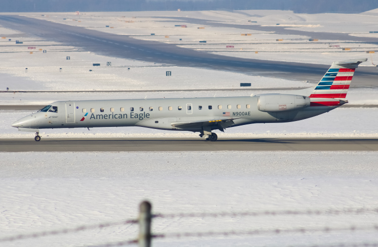 Photo of N900AE - American Eagle Embraer ERJ145 at CVG on AeroXplorer Aviation Database