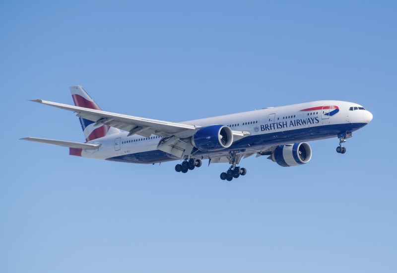 Photo of G-VIIJ - British Airways Boeing 777-200ER at EWR on AeroXplorer Aviation Database