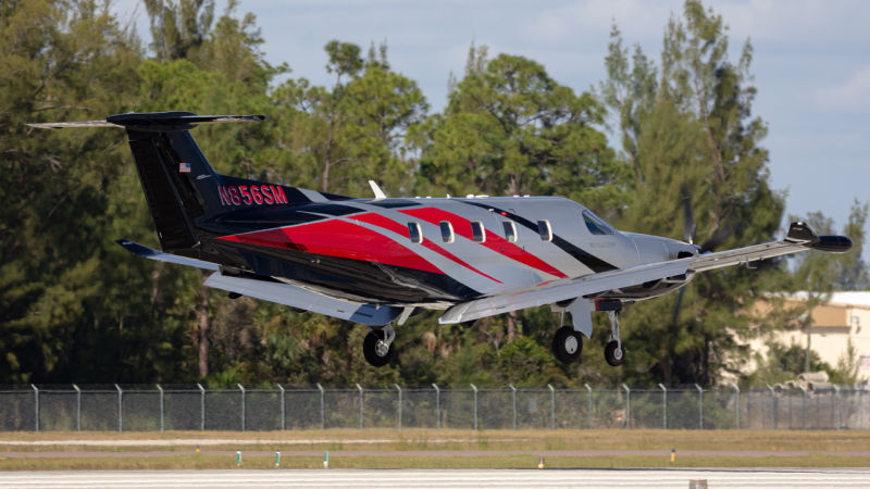 Photo of N656SM - PRIVATE Pilatus PC-12 at APF on AeroXplorer Aviation Database