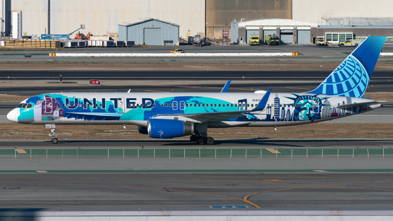 Photo of N14102 - United Airlines Boeing 757-200 at SFO on AeroXplorer Aviation Database