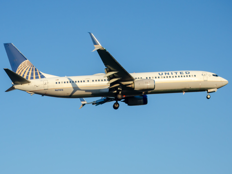 Photo of N69816 - United Airlines Boeing 737-900ER at EWR on AeroXplorer Aviation Database