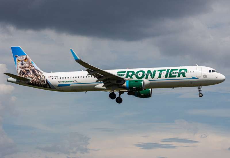 Photo of N701FR - Frontier Airlines Airbus A321 at TPA on AeroXplorer Aviation Database