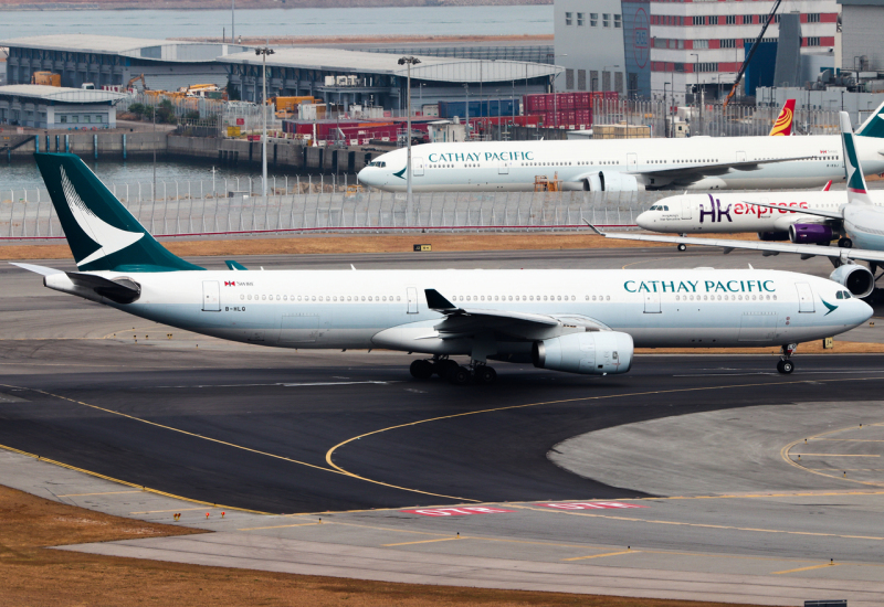 Photo of B-HLG - Cathay Pacific Cargo Airbus A330-300 at HKG on AeroXplorer Aviation Database