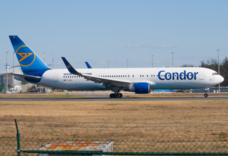 Photo of D-ABUI - Condor Boeing 767-300ER at FRA on AeroXplorer Aviation Database