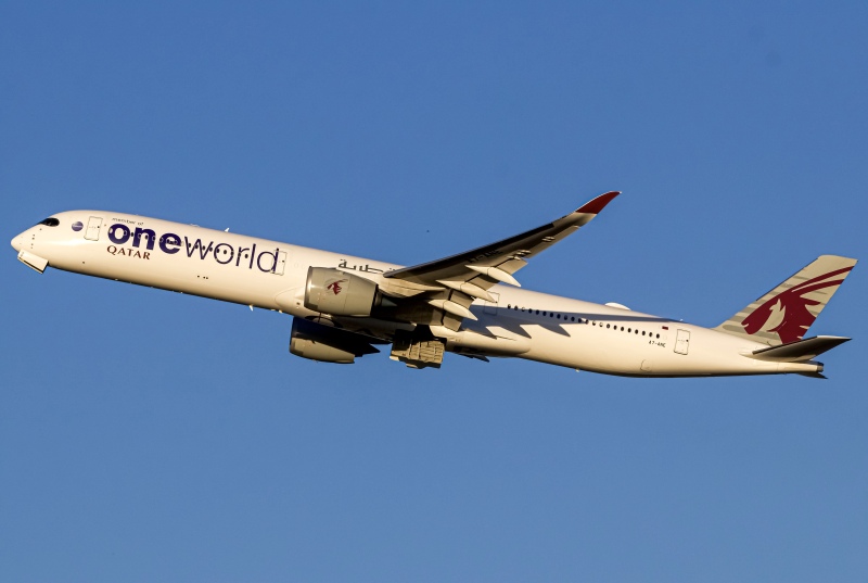 Photo of A7-ANE - Qatar Airways Airbus A350-1000 at IAH on AeroXplorer Aviation Database