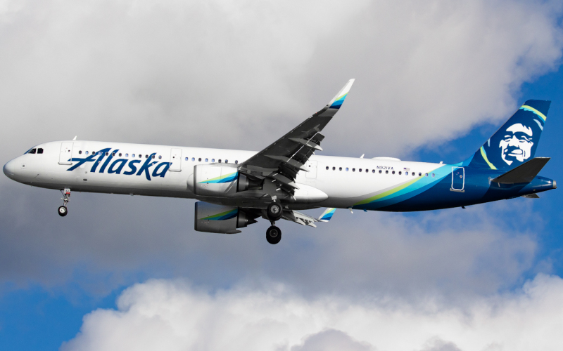 Photo of N921VA - Alaska Airlines Airbus A321NEO at TPA on AeroXplorer Aviation Database