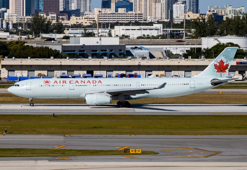 Photo of C-GFAH - Air Canada Airbus A330-300 at FLL on AeroXplorer Aviation Database