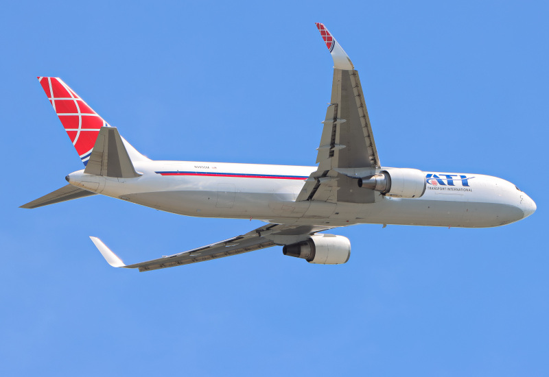 Photo of N395CM - Air Transport International Boeing 767-300ER BDSF at HKG on AeroXplorer Aviation Database