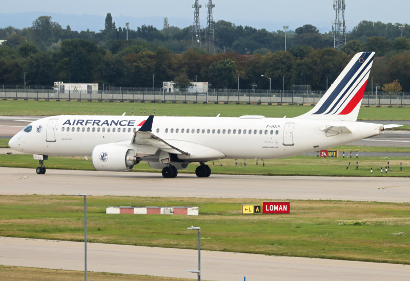 Photo of F-HZUI - Air France Airbus A220-300 at LHR on AeroXplorer Aviation Database