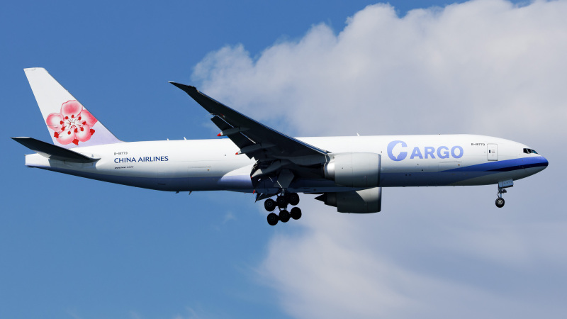 Photo of B-18773 - China Airlines Cargo Boeing 777-F at JFK on AeroXplorer Aviation Database