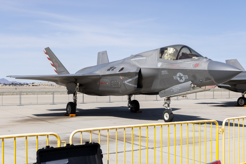 Photo of 169621 - USMC - United States Marine Corp Lockheed Martin F-35 Lightning at YUM on AeroXplorer Aviation Database