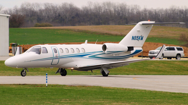 Photo of N85KM - PRIVATE Cessna Citation 525A at THV on AeroXplorer Aviation Database