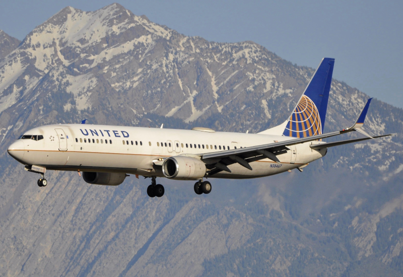 Photo of N38467 - United Airlines Boeing 737-900 at SLC on AeroXplorer Aviation Database