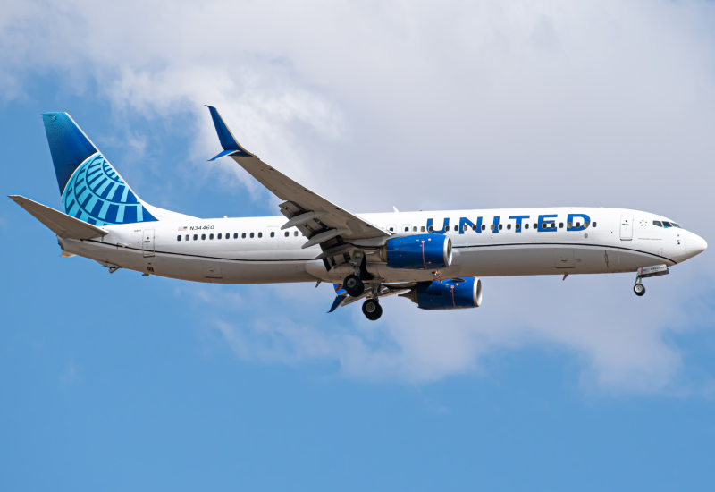 Photo of N34460 - United Airlines Boeing 737-900 at DEN on AeroXplorer Aviation Database