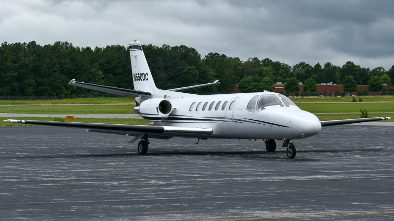 Photo of N550DC - PRIVATE Cessna Citation 560 Encore at FCI on AeroXplorer Aviation Database