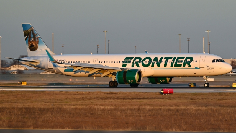 Photo of N620FR - Frontier Airlines Airbus A321NEO at DFW on AeroXplorer Aviation Database