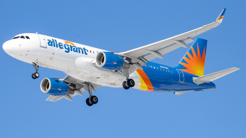 Photo of N247NV - Allegiant Air Airbus A320 at IND on AeroXplorer Aviation Database
