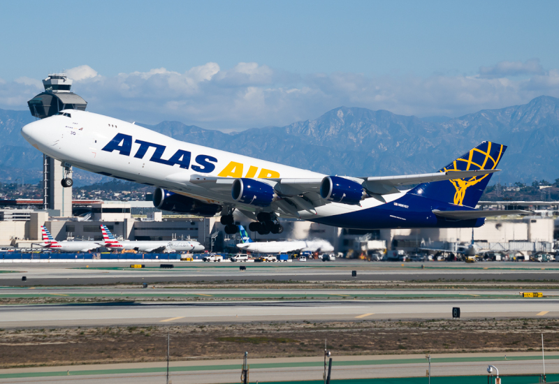 Photo of N861GT - Atlas Air Boeing 747-8F at LAX on AeroXplorer Aviation Database