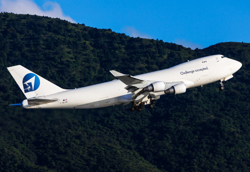 Photo of OE-LRG - Challenge Airlines IL  Boeing 747-400F at HKG on AeroXplorer Aviation Database
