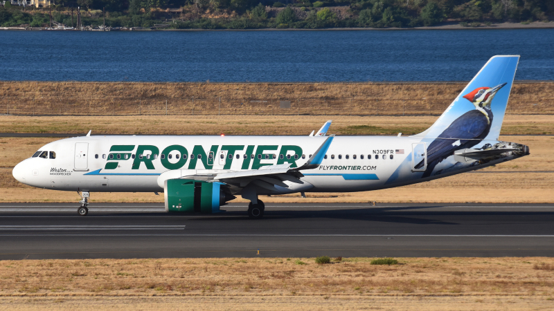 Photo of N309FR - Frontier Airlines Airbus A320NEO at PDX on AeroXplorer Aviation Database
