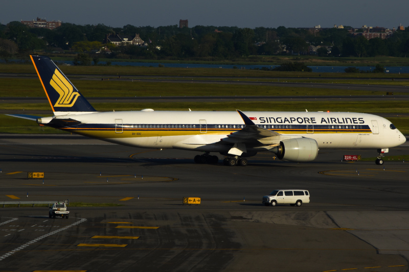 Photo of 9V-SGC - Singapore Airlines Airbus A350-900 at JFK on AeroXplorer Aviation Database