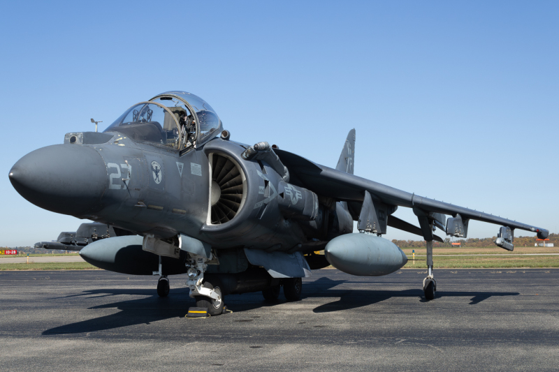 Photo of 165569 - USMC - United States Marine Corp McDonnell Douglas AV-8B Harrier II at AGC on AeroXplorer Aviation Database