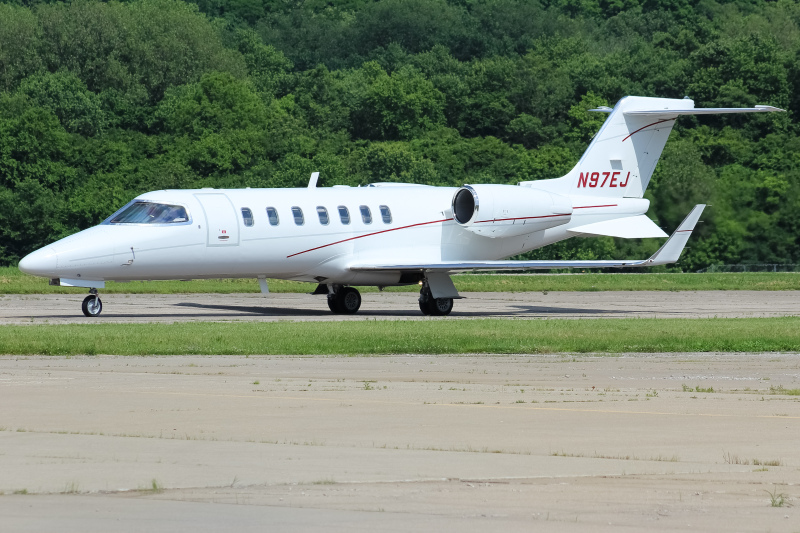 Photo of N97EJ - PRIVATE  Learjet 45 at LUK on AeroXplorer Aviation Database