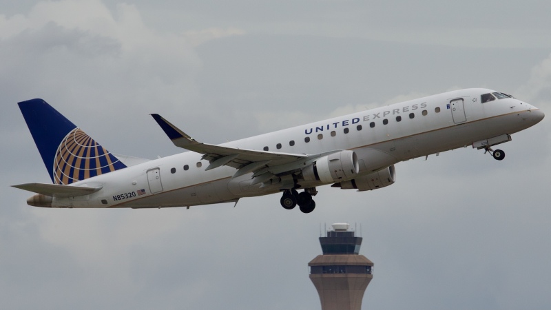 Photo of N85320 - United Express Embraer E175 at IAH on AeroXplorer Aviation Database