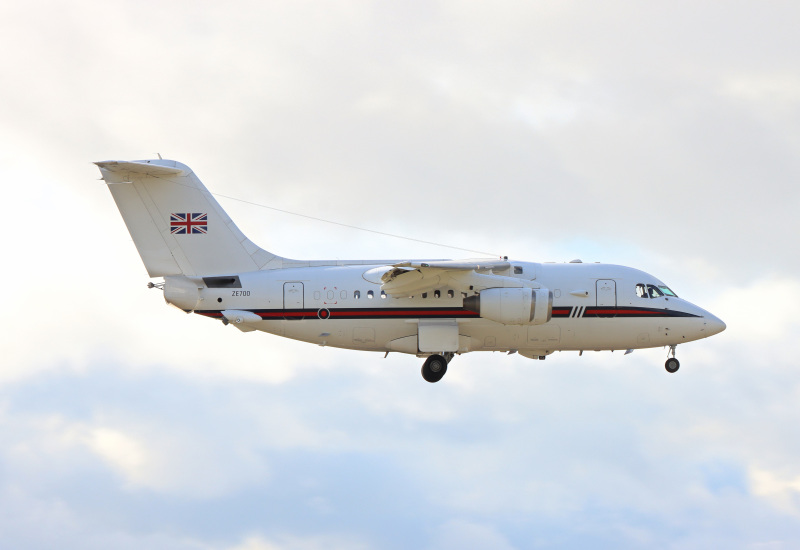 Photo of ZE700 - RYAL AIR FORCE  BRITISH AEROSPACE 146-100 at BHX on AeroXplorer Aviation Database
