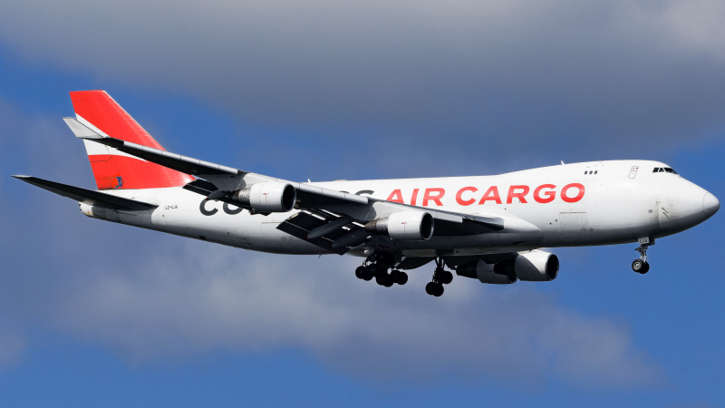 Photo of LZ-CJA - Compass Air Cargo Boeing 747-400F at JFK on AeroXplorer Aviation Database