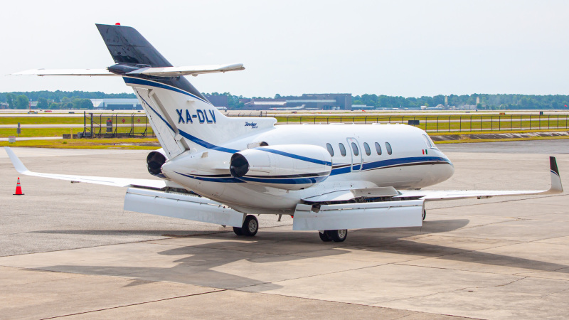 Photo of XA-DLV - PRIVATE Hawker 900XP at IAH on AeroXplorer Aviation Database