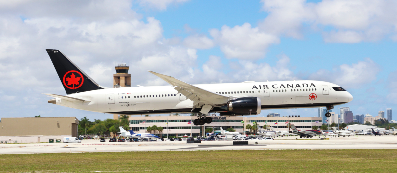 Photo of C-FVNF - Air Canada Boeing 787-9 at FLL on AeroXplorer Aviation Database