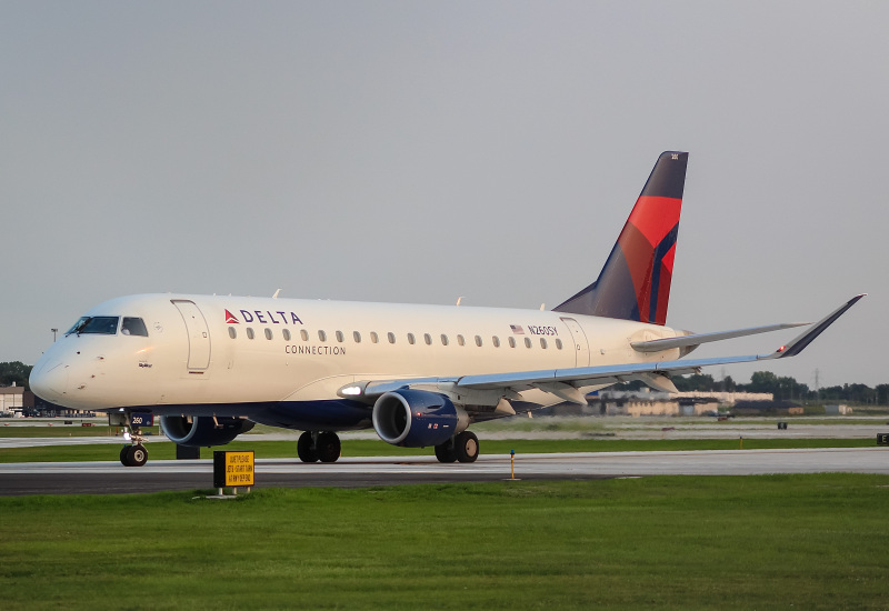 Photo of N260SY - Delta Connection Embraer E175 at MKE on AeroXplorer Aviation Database