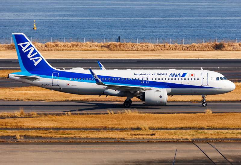 Photo of JA220A - All Nippon Airways Airbus A320NEO at HND on AeroXplorer Aviation Database