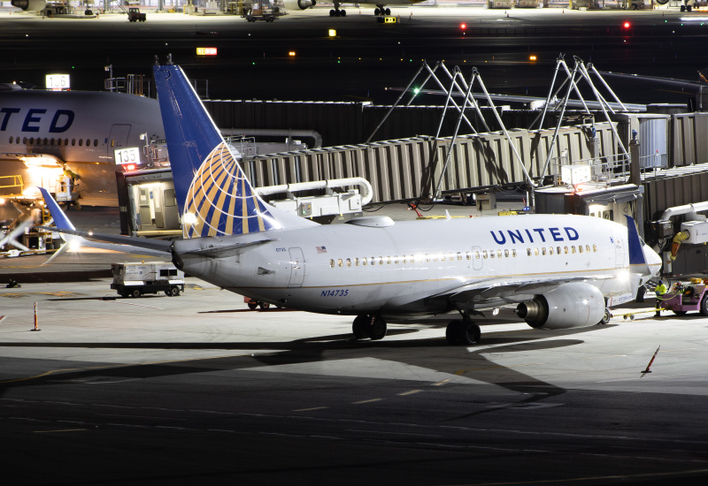 Photo of N14735 - United Airlines Boeing 737-700 at EWR on AeroXplorer Aviation Database