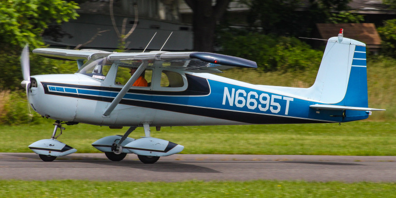 Photo of N6695T - PRIVATE Cessna 150 at 17N on AeroXplorer Aviation Database