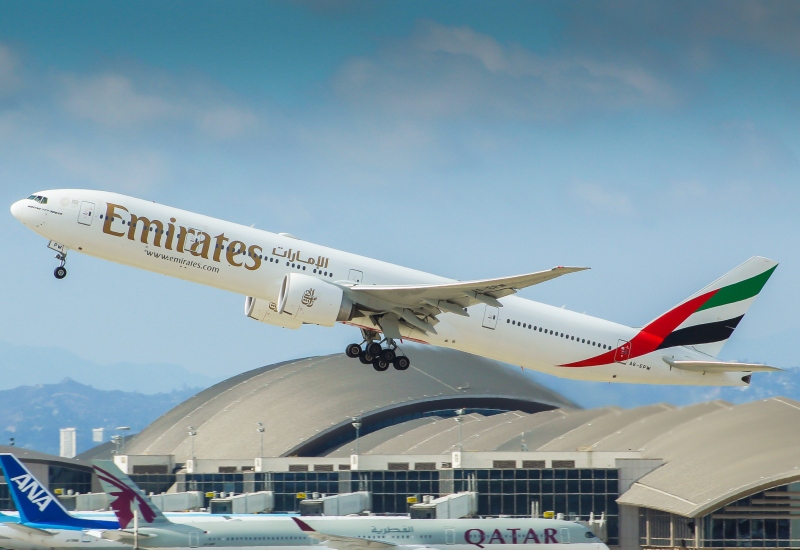 Photo of A6-EPW - Emirates Boeing 777-300ER at LAX on AeroXplorer Aviation Database